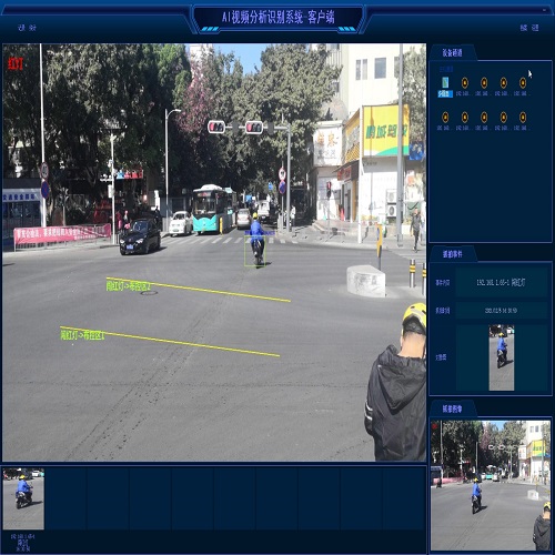 路口AI电动二轮车闯红灯自动抓拍系统解决方案